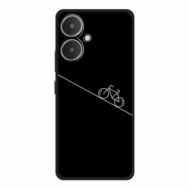 For Xiaomi Redmi 13C 5G / Redmi 13R 5G Case TPU Linear Pattern Printing Back Phone Cover For Xiaomi Redmi 13C 5G / Redmi 13R 5G Case TPU Linear Pattern Printing Back Phone Cover